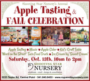 APPLE TASTING & FALL CELEBRATION @ Shooting Star Nursery  | Central Point | Oregon | United States